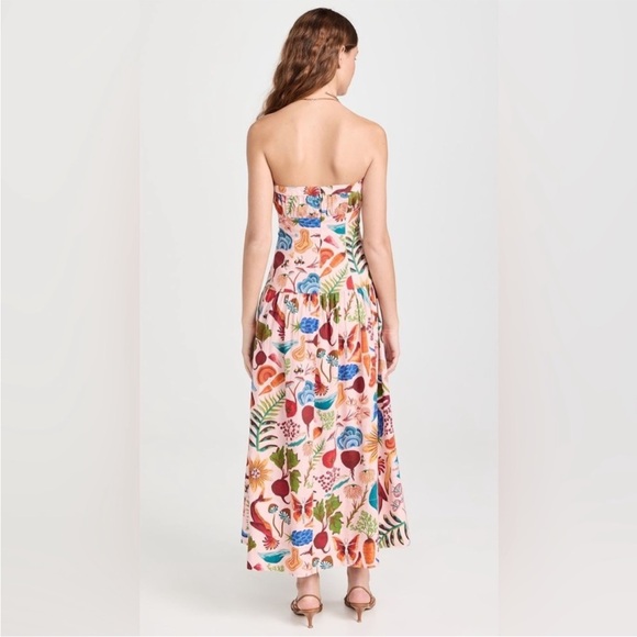 Farm Rio Printed Floral drop waist dress size XS - Picture 2 of 9